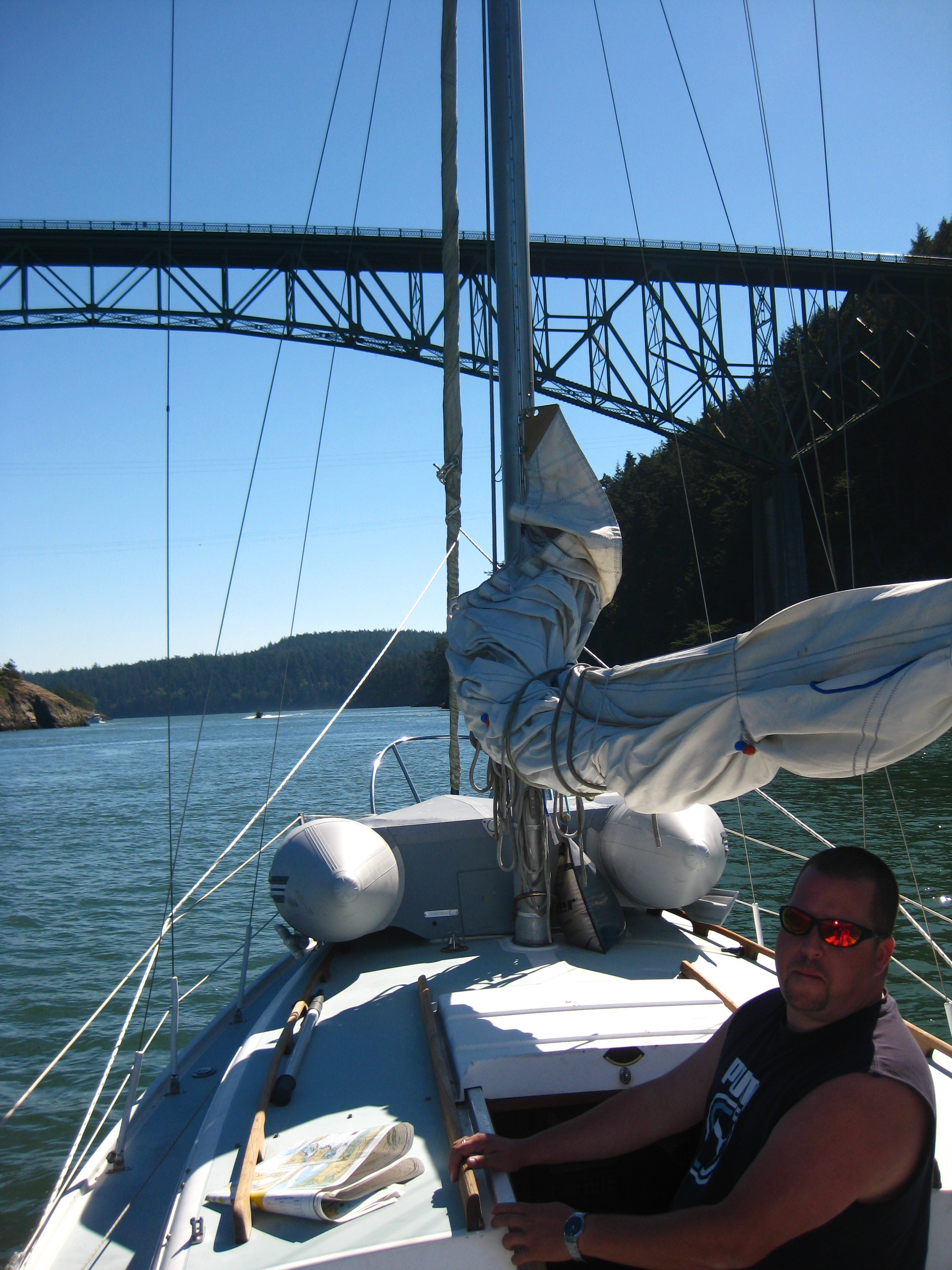 Jason ready for Deception Pass